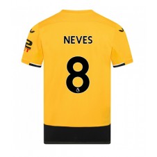 Wolves Ruben Neves #8 Hjemmedrakt 2022-23 Kortermet